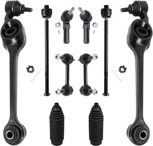 Vista 246 de Detroit Axle - Kit de suspensión frontal de 10 piezas para Dodge Avenger 2008-2014, Chrysler Sebring 2007-2010, 2 brazos de control inferiores, 2