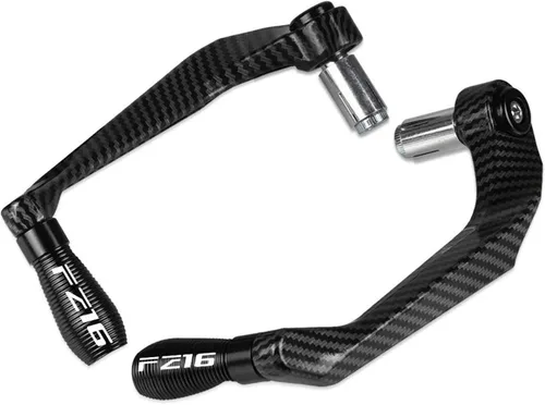 Vista 4 de Accesorios de motocicleta para FZ16 FZ25 2008-2018 Agarres de manillar de freno final Palanca de embrague Protección (color : negro)