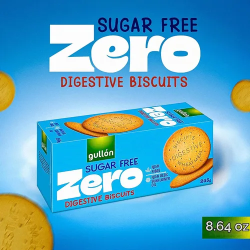 Vista 3 de Gullon Galletas Digestivas SIN AZÚCAR 8.64 oz