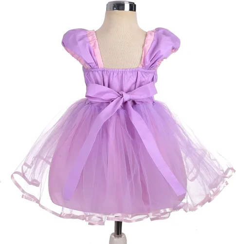 Vista 2 de LITO ANGELS - Disfraz de princesa para niñas pequeñas Halloween Navidad fiesta de disfraces con accesorios