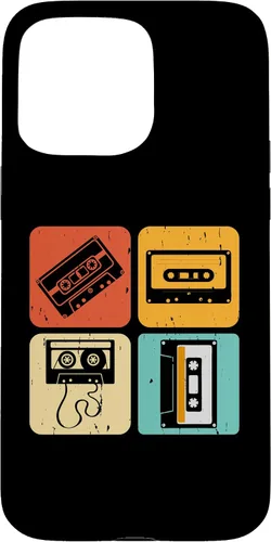 Vista 31 de Cassette Tape Music 70s 80s 90s Retro Playlist Case for iPhone 17