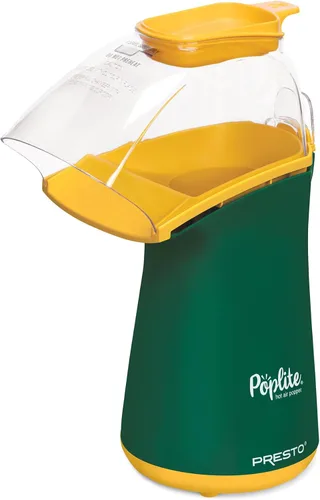 Vista 10 de Presto 04867 Poplite Plus Hot Air Popcorn Popper - Taza Medidora Incorporada + Derrite Mantequilla, Fácil de Limpiar, Enrollador de Cable