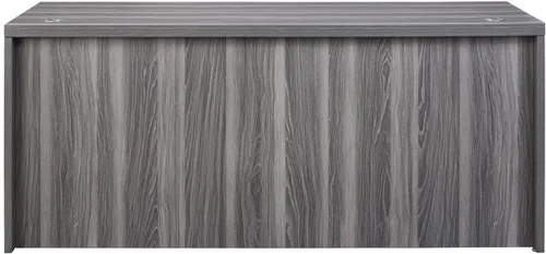 Vista 3 de Safco ARD7236LGS Aberdeen - Escritorio rectangular frontal recto, 72 pulgadas de ancho x 36 pulgadas de profundidad, color gris acero Tf