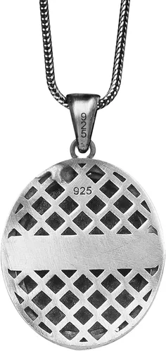 Vista 4 de Mens Crocodile Pendant, Solid Sterling Silver Croc Necklace, Heavy Crocodile Medallion, Espada Alligator Necklace, Masculine Mens Necklace