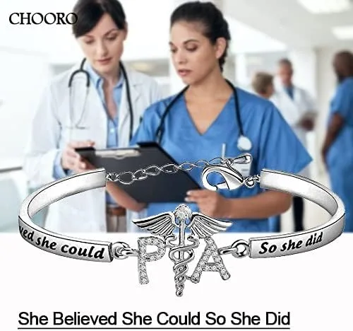 Vista 6 de CHOORO - Pulsera para asistente de graduación para médicos, regalo de graduación