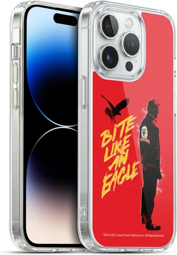 Vista 136 de Head Case Designs Funda de gel suave con licencia oficial de Cobra Kai Eagle Fang Logo Key Art compatible con Apple iPhone 7 Plus/iPhone 8 Plus