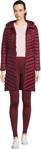 Vista 4 de Lands' End Abrigo de plumón ultraligero para mujer