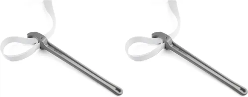 Vista 10 de Llave de correa DURATECH, mango de 12" (30.48 cm), llave de tubo con correa de nylon ajustable, llave de correa para filtro de aceite, azul Llave