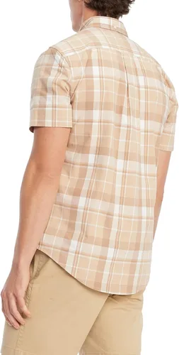 Vista 2 de Tommy Hilfiger Camisa casual de manga corta con botones para hombre en ajuste regular