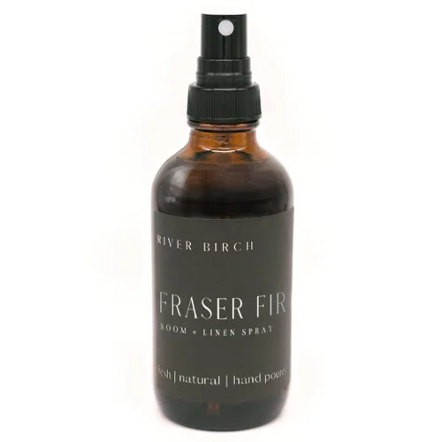 Vista 37 de River Birch Perfume de Lino y Ambiente con Aroma Navideño Fragancia para el Hogar Botella de Vidrio Ámbar de 4 oz Aroma Exclusivo de Lujo