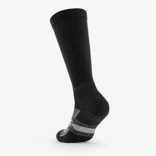 Vista 2 de Thorlos Unisex Adult's 12 Hour Shift Thick Padded Over-The-Calf Work Socks, BlackGrey Large
