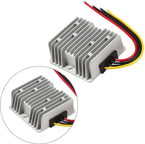 Vista 2 de 8-40V a 12V 10A DC Estabilizador de Voltaje Regulador de Fuente de Alimentación de Coche Impermeable