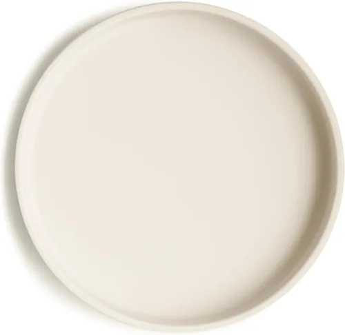Vista 16 de mushie Plato de Succión Clásico de Silicona Diseño Antideslizante Libre de BPA (Blush)