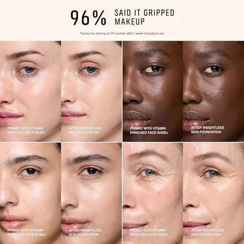 Vista 7 de Bobbi Brown Base facial enriquecida con vitaminas, base hidratante e hidratante 2 en 1, con manteca de karité, ácido hialurónico y vitaminas