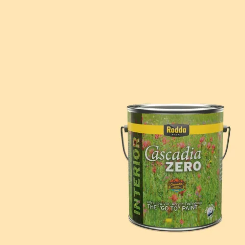 Vista 80 de Rodda Paint CASCADIA XL - Pintura satinada exterior e imprimación en uno, cuarto de galón, banderín para bebé
