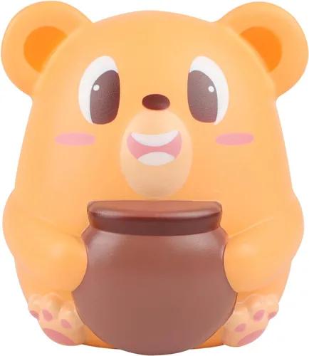Vista 2 de Anboor Squishies de 5.9 pulgadas Jumbo Bear Hug Honeypot Slow Rising Scented Kawaii Squishies Animal Juguete para coleccionar juguetes para niños