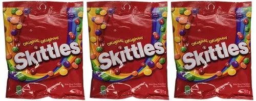 Vista 7 de Skittles Caramelo original (6.74 oz/6.7 onzas) (paquete de 3), importado de Canadá)