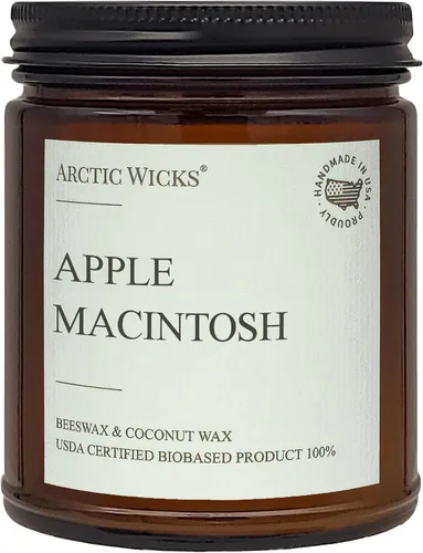 Vista 13 de Velas perfumadas de cera de abeja y coco, 9 onzas, ámbar, rústicas, no tóxicas, de combustión limpia, 100% certificada por USDA, a base de plantas