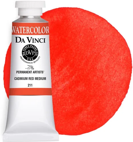 Vista 105 de DA VINCI PAINTS Pintura Acuarela Profesional para Artistas, Azul Cobalto, 15mL