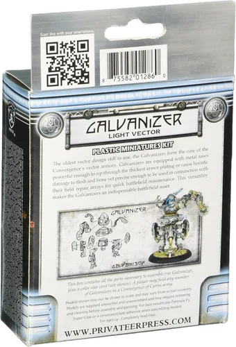 Vista 2 de Privateer Press Warmachine - Convergencia de Cyriss - Kit de modelo vectorial de galvanizador