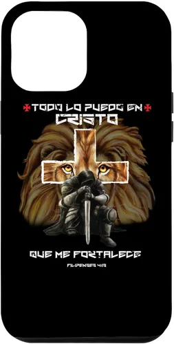 Vista 25 de Funda para iPhone 11 Pro Max Filipenses 4 13 Versos Biblicos English Regalos Cristianos