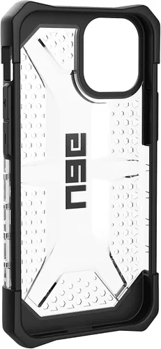 Vista 9 de URBAN ARMOR GEAR UAG - Funda protectora de plasma transparente diseñada para iPhone 12 Mini 5G [pantalla de 5.4 pulgadas], resistente, ligera hielo