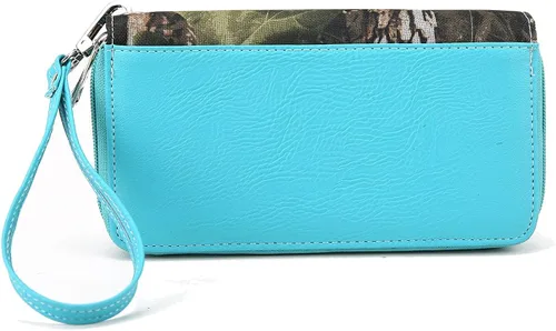 Vista 5 de Bolso de mano con tachuelas de camuflaje estilo occidental para mujer, bolso de hombro oculto