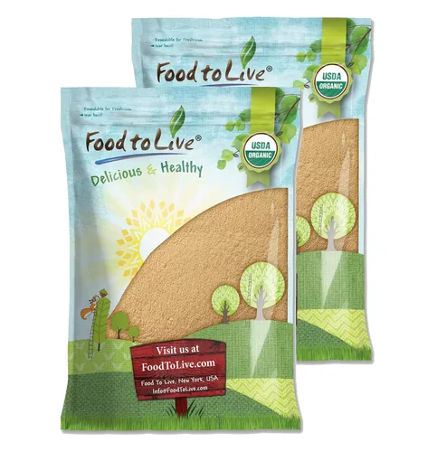 Vista 9 de Food to Live Polvo orgánico de bayas Amla (Amalaki), 1 libra de grosella espinosa india sin OMG, cruda, pura, finamente molida, kosher, vegana. Rico