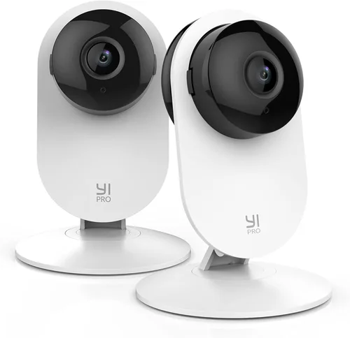 Vista 10 de YI Cámara de seguridad para el hogar Pro 2K 4PC con detección de IA blanco (White X4)