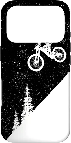 Vista 30 de Funda para bicicleta de montaña para iPhone 16, descenso, BTT, vintage, para ciclismo de montaña
