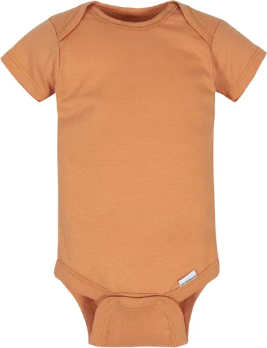 Vista 4 de Gerber Onesies Paquete de 8 mamelucos de manga corta para bebé