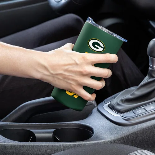 Vista 3 de Rico Industries Vaso de fútbol NFL suave al tacto, fácil agarre
