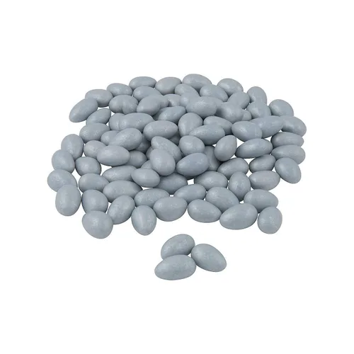 Vista 7 de Almendras Jordan (bolsa a granel de 1 libra) Deliciosas nueces de caramelo para fiestas, bodas y más (azul claro)