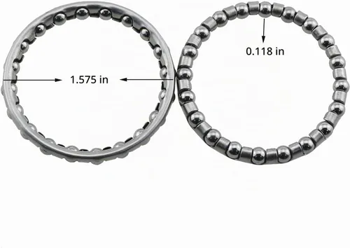 Vista 3 de DGZZI 2 piezas de rodamiento de bolas de bicicleta Retenedor de rodamientos de carreras de ciclismo de bicicleta Accesorios de reparación