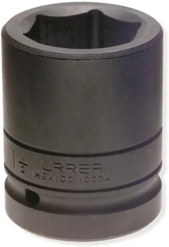 Vista 3 de URREA Enchufe de impacto - 1-1/8" 6 puntos Socket con unidad de 1 pulgada y revestimiento de óxido negro - 10018