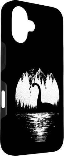 Vista 3 de Loch Ness Monster for Kids Men Women! Nessie Lake Mountains Case for iPhone 16