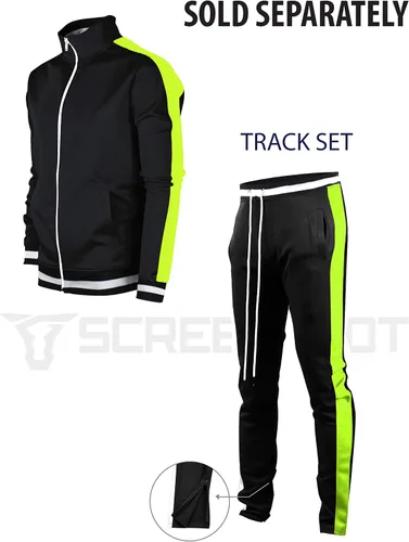 Vista 5 de SCREENSHOT Pantalones deportivos ajustados prémium para hombre Hip Hop