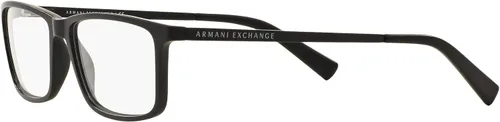 Vista 3 de AX ARMANI EXCHANGE Ax3027f Low Bridge Fit - Marco rectangular para gafas graduadas para hombre