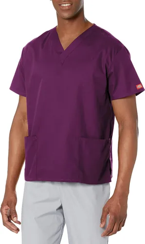 Vista 21 de Dickies EDS Signature - Camiseta quirúrgica para mujer, cuello en V, ajuste Negro