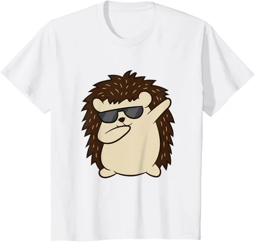 Vista 30 de Dabbing Hedgehog Funny Hedgehog Camiseta S