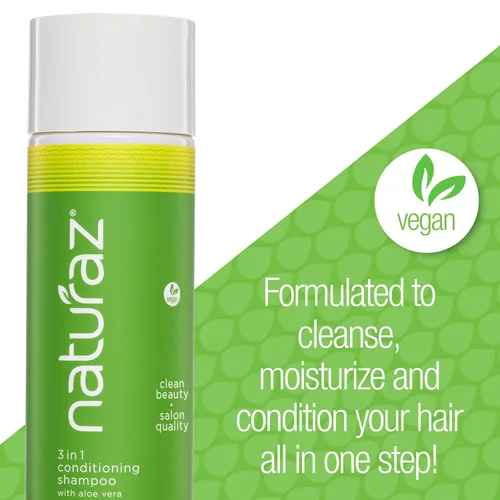 Vista 2 de Champú acondicionador 3 en 1 para cabello rizado seco y dañado 100% vegano Champú sin espuma para cabello dañado 8 onzas