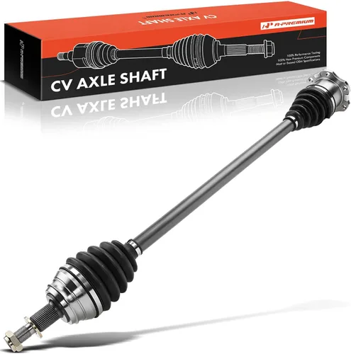 Vista 11 de A-Premium - Conjunto de eje CV del lado del conductor delantero compatible con Volkswagen Jetta 1999-2005, Beetle 1999-2005, Golf 1999-2006 y Audi