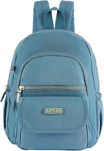 Vista 11 de AOTIAN Mini nailon impermeable mujeres Mochilas Casual ligera fuerte pequeño packback Daypack para las niñas Ciclismo Senderismo camping viajes al