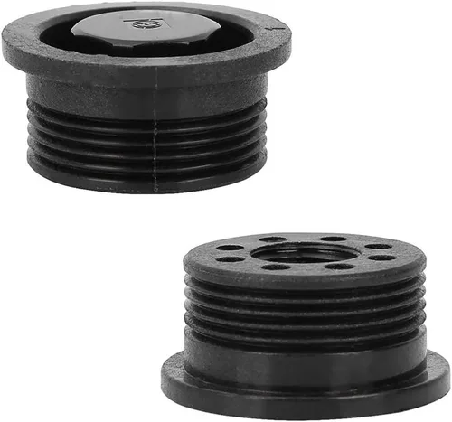 Vista 5 de Alomejor ventilación de aire de tabla de surf, parte esencial de mantenimiento fácil de instalar tabla de surf de ventilación de plástico negro
