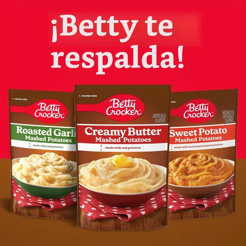 Vista 8 de Betty Crocker Puré de patatas con mantequilla y hierbas, 4 onzas (paquete de 8)