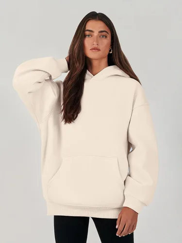 Vista 8 de ANRABESS Womens Oversized Hoodies Fleece Sweatshirts Long Sleeve Hooded Pullover Winter Clothes with Pocket