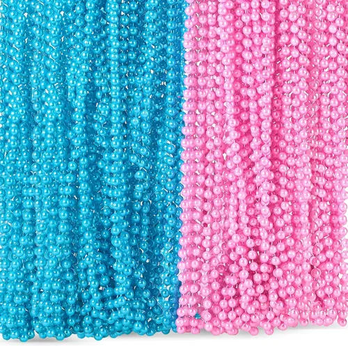 Vista 7 de 72 collares de perlas sintéticas de 33 pulgadas y 0.276 in, collar de cuentas de perlas de Mardi Gras, collar para fiesta de flapper, boda