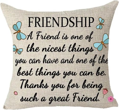 Vista 4 de Blessing Quote Throw Kindness Around Like Confetti Motivation Gifts Funda de cojín cuadrada decorativa Funda de cojín de algodón y lino