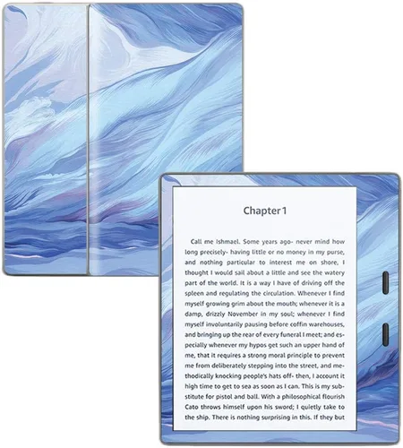 Vista 15 de MightySkins Skin compatible con Amazon Kindle Oasis 7" (9ª generación) – Naturaleza alterada Cubierta protectora de vinilo duradera y única