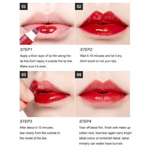 Vista 4 de VeniCare Brillo de labios para manchas de labios, 6 colores, tatuaje, color mágico, máscara de tinte de larga duración, impermeable